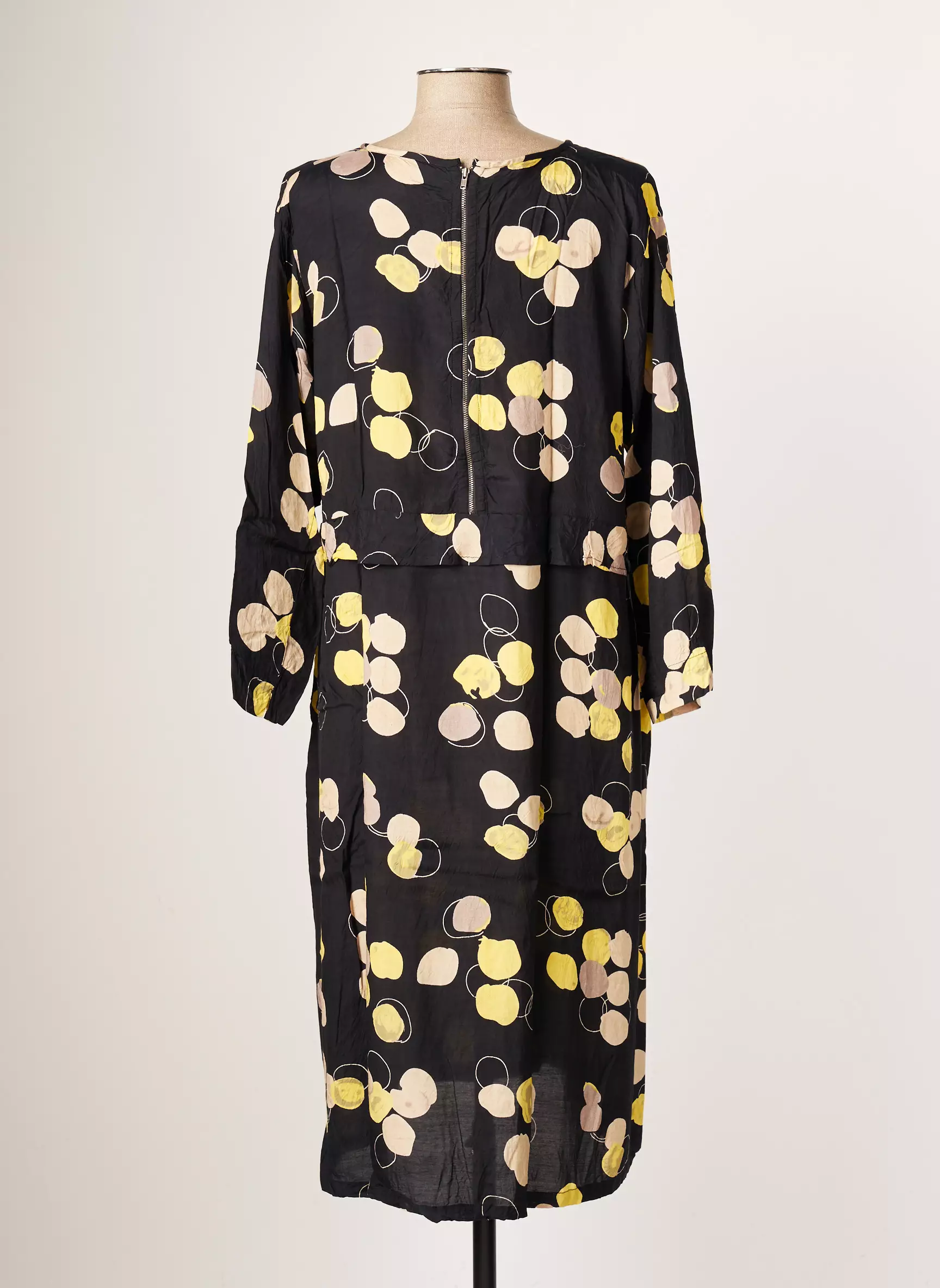 Masai Robes Mi Longues Femme couleur noir