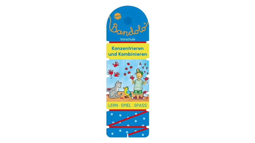 Bandolo. Konzentrieren und Kombinieren - Lernspiel mit Lösungskontrolle für Kinder ab 5 Jahren