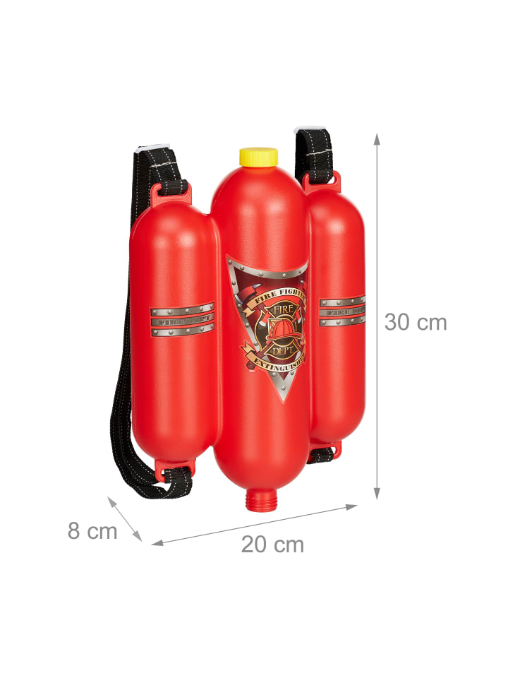 relaxdays Feuerwehr-Wasserspritze in Bunt günstig kaufen onesize