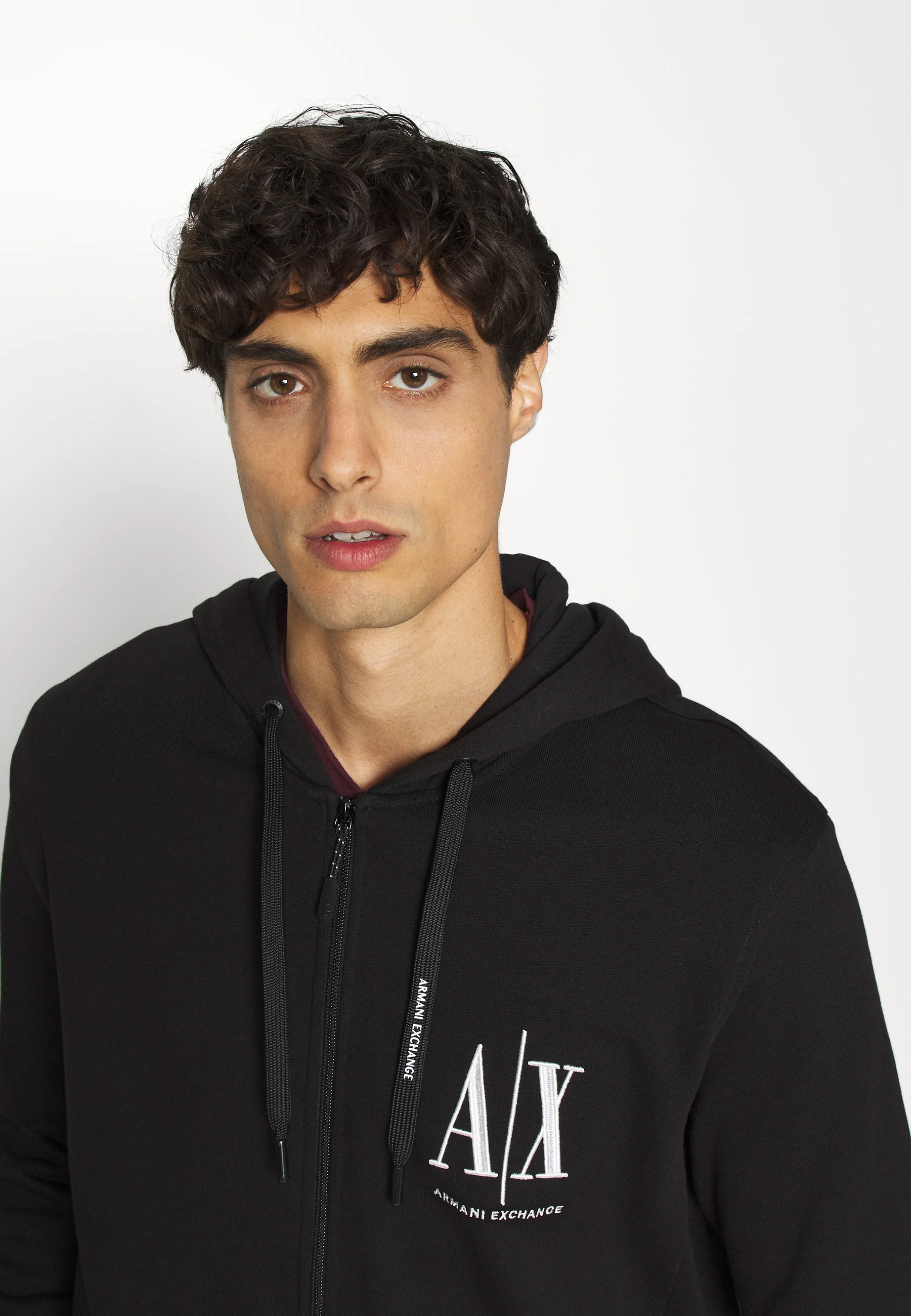 Sudadera con cremallera de Armani Exchange