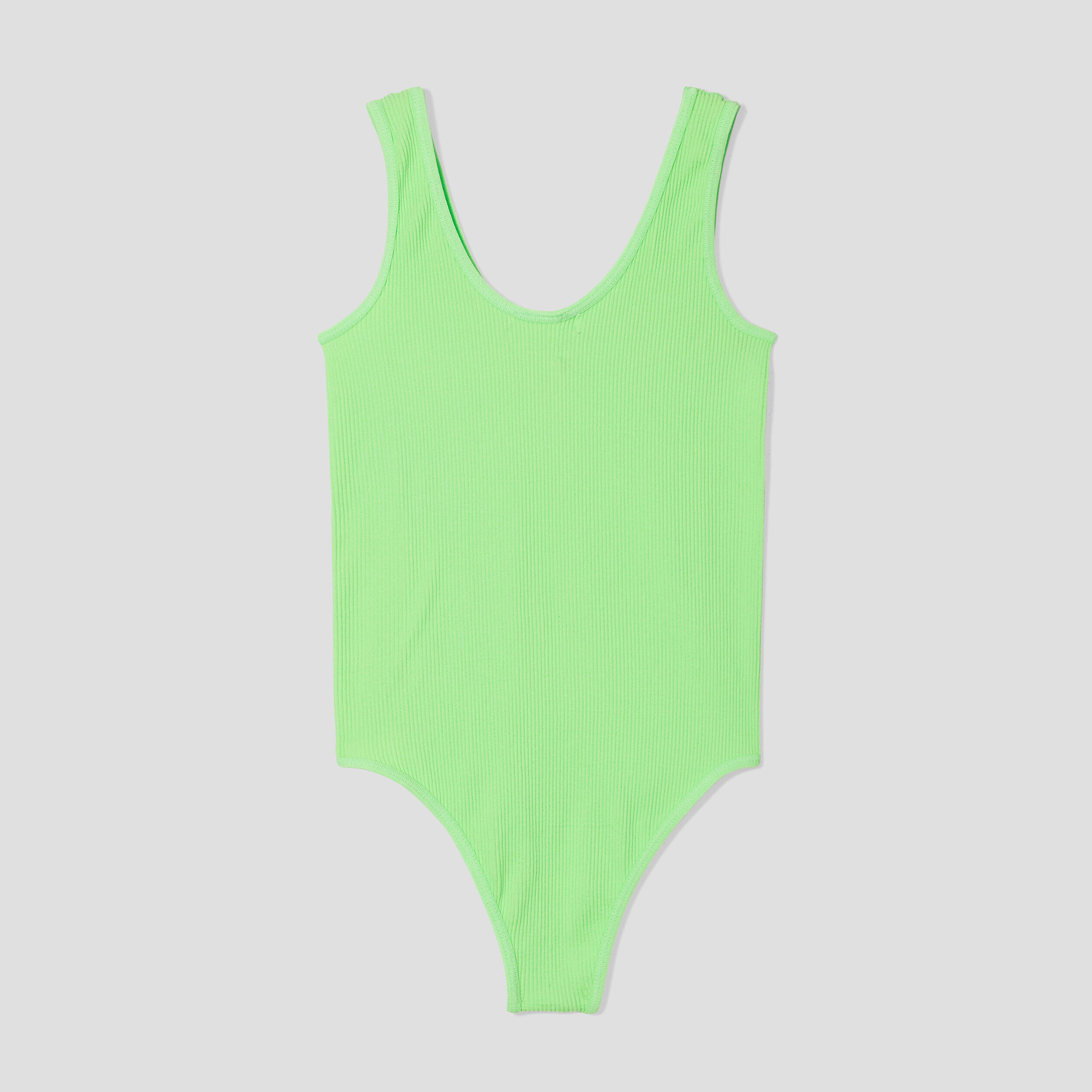 Body bretelles sans couture vert femme | Cache Cache