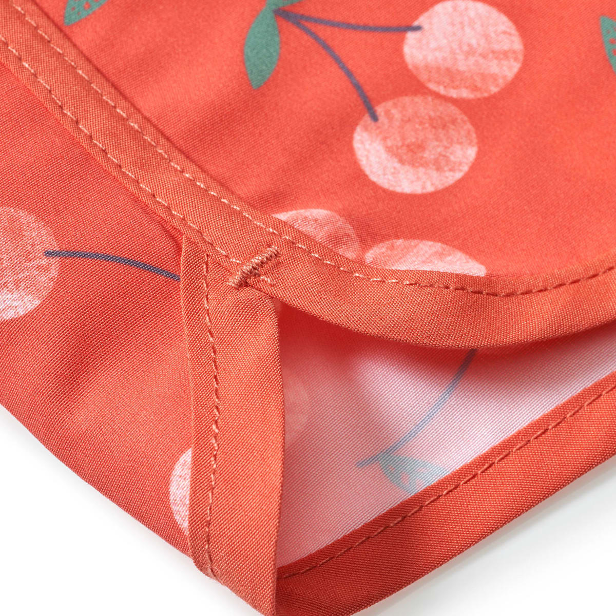 Badehose mit Kirschen-Muster, rot, Gr. 98/104, 1 St