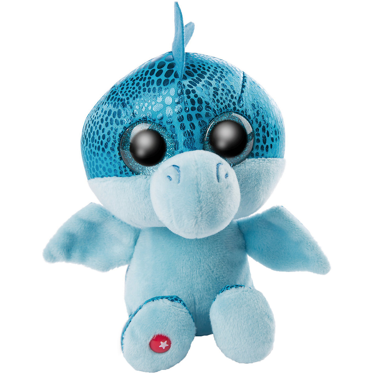 Kuscheltier GLUBSCHIS Drache blau Jet-Jet 15 cm