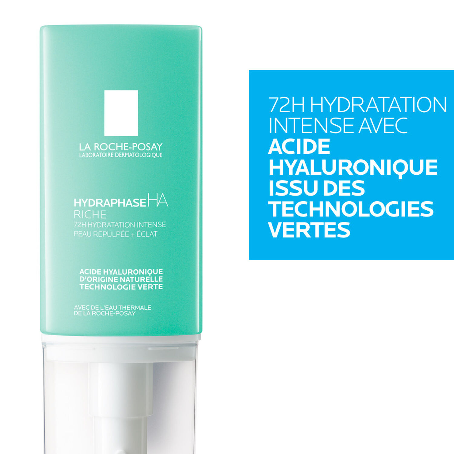 la roche-posay Hydraphase HA Riche Crème Hydratante Visage Acide Hyaluronique 50 ml