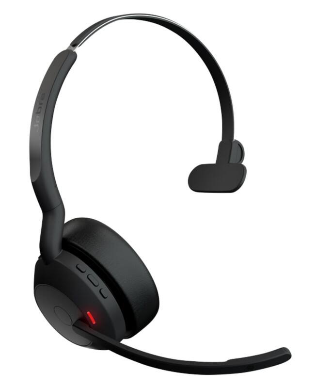 Jabra Evolve2 55 Verkabelt / Kabellos Mono Headset Kopfbügel Bluetooth Schwarz