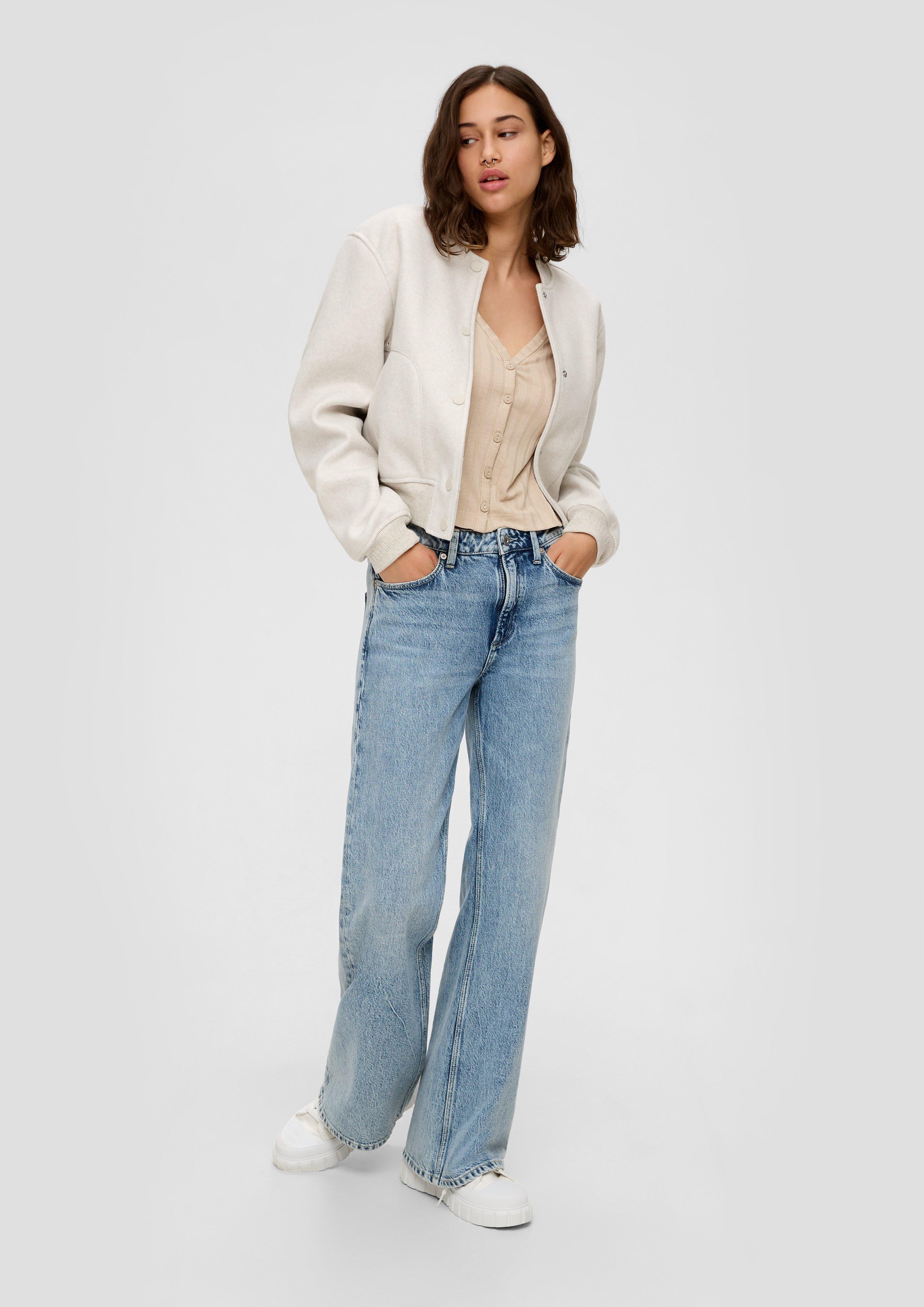 Strickjacke im Cropped Fit  2141063-81W0
