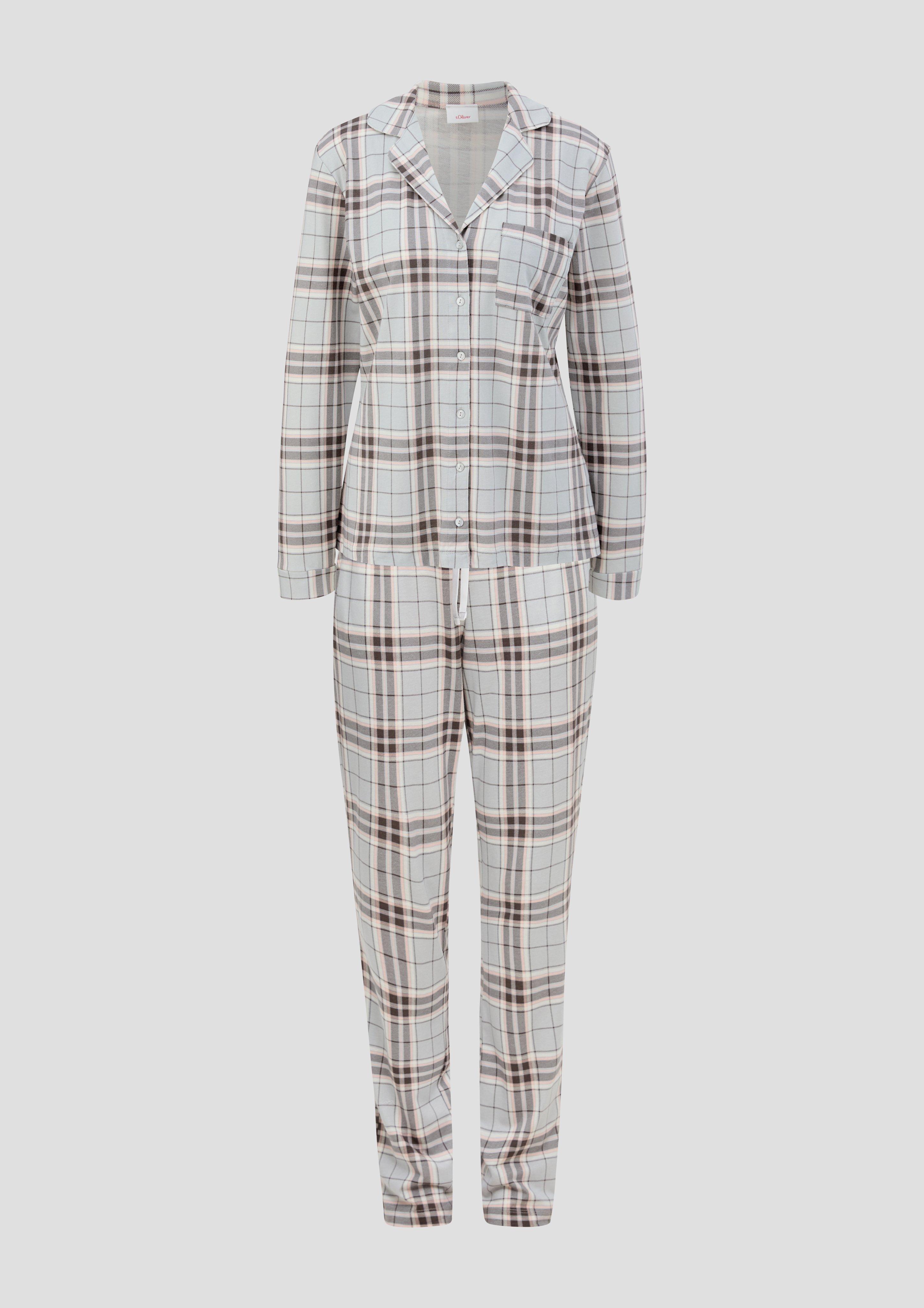 Pyjamaset aus Viskosemix  6008995-59N1