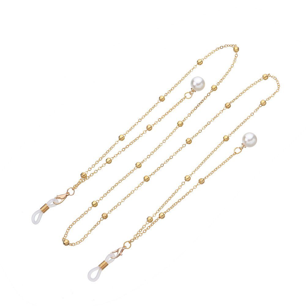 Tian Dee Brillenkette Mode Frauen Glaskette Perlen Gesichtsmaskenkette Perle Brillenkette