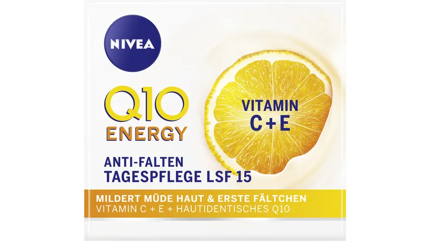 NIVEA Q10 Energy Anti-Falten Tagespflege LSF15 50 ml