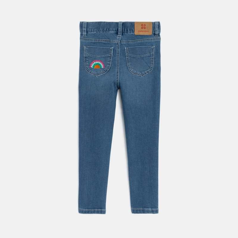Jean slim fille bleu stone Catimini