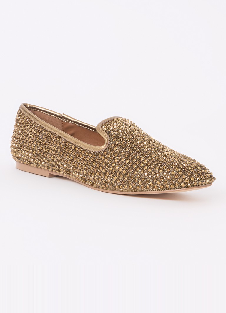 Scarpe slip-on Kensington di Kurt Geiger con strass