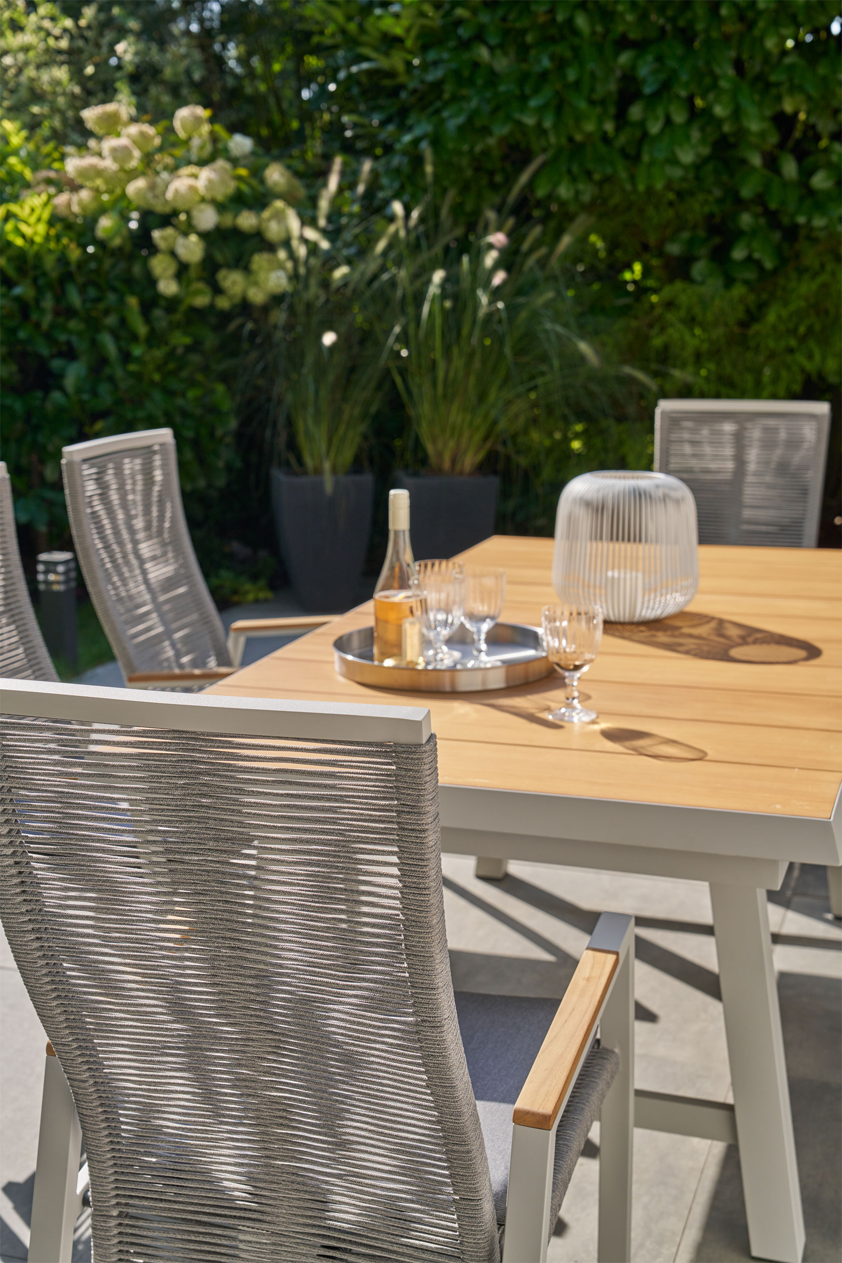 OUTDOORGartensessel Rücken verstellb.