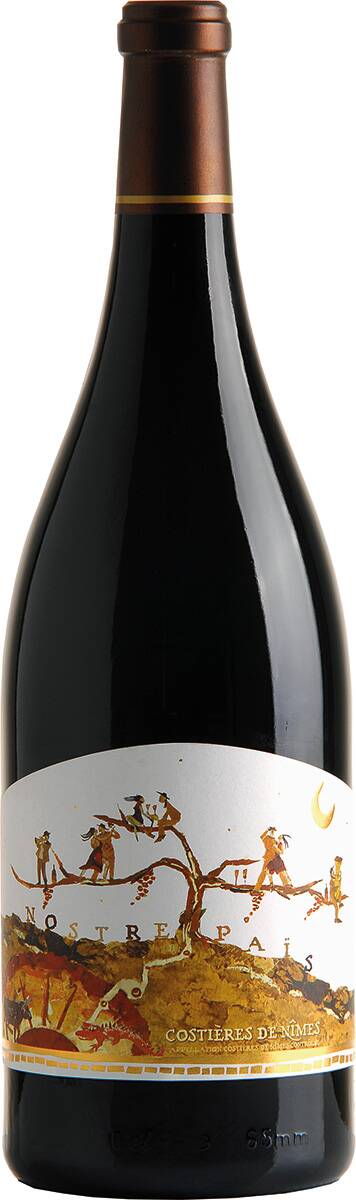 Château de Nages - Vignobles Michel Gassier Nostre Pais Rouge Cost. Nîmes - Bio - Magnum 2020