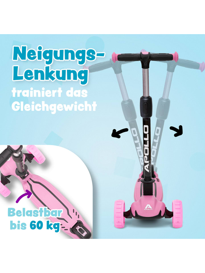 Apollo LED Kinderscooter 