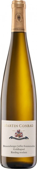 2017 Brauneberger Juffer-Sonnenuhr Goldkapsel Riesling (nur noch wenige Fl. verfügbar!) trocken - Weingut Martin Conrad