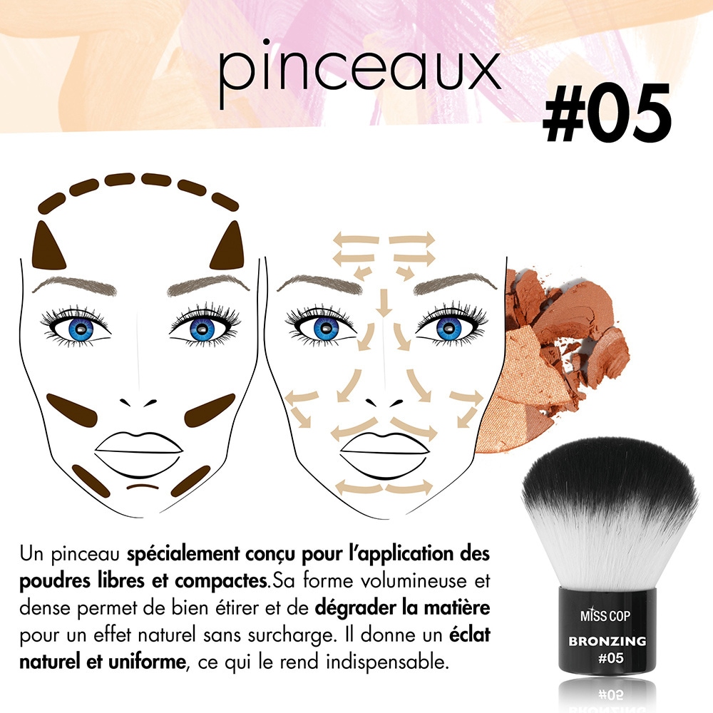 miss cop Bronzing Pinceau