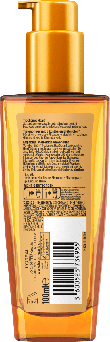 Haaröl Öl Magique für trockenes Haar, 100 ml