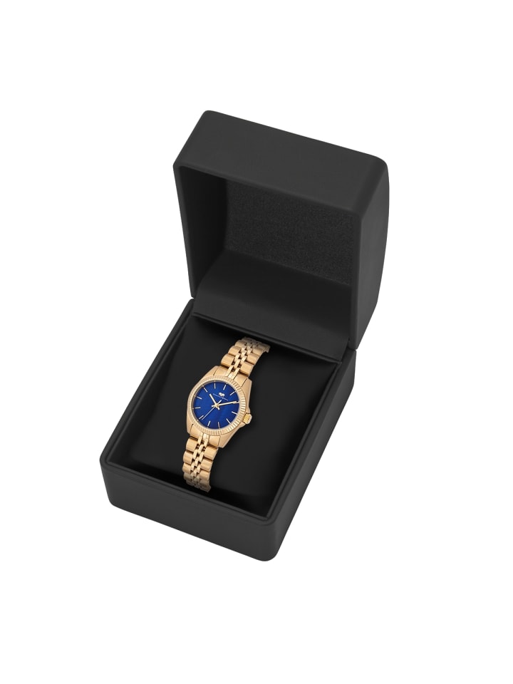Rhodenwald & Söhne Damen Quarzuhr gelbgold Edelstahl gelbgold in gelbgold günstig kaufen 21 cm