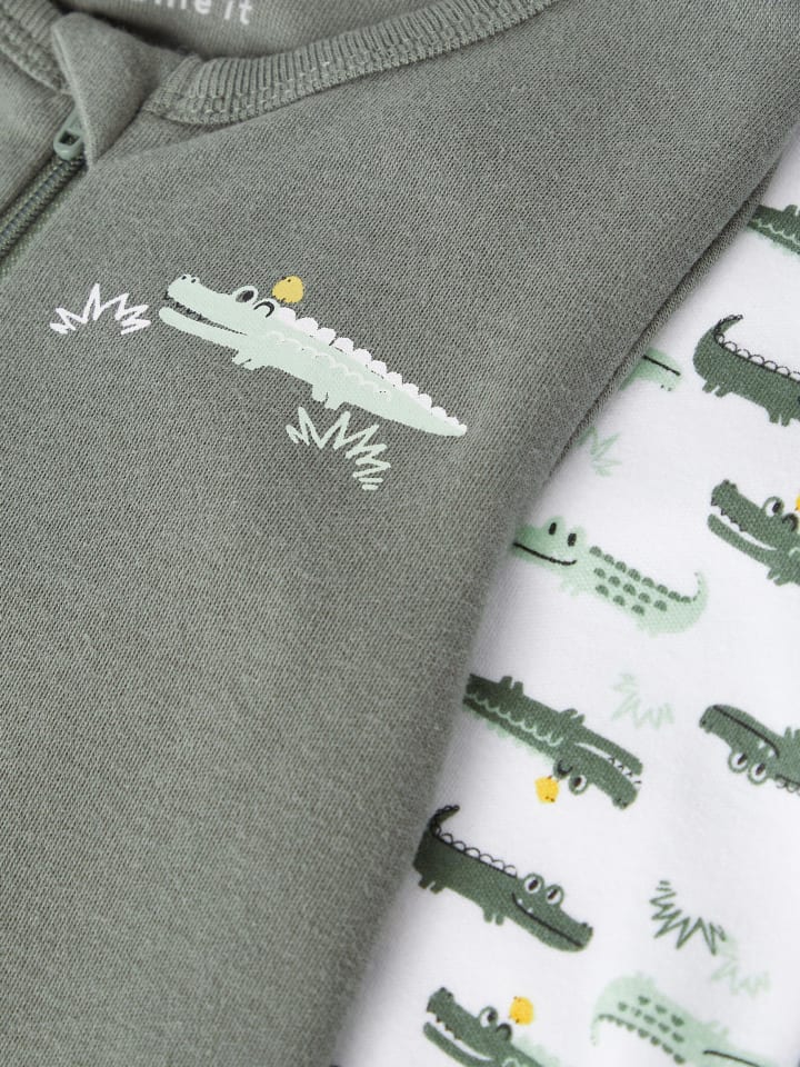 name it Schlafstrampler 2er Pack in agave green günstig kaufen 50