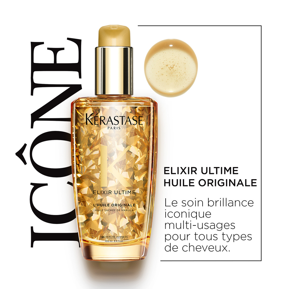 Kérastase Elixir Ultime L'Huile Originale multi-usages tous types de cheveux