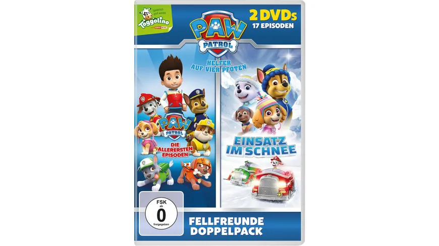 Paw Patrol & Paw Patrol - Einsatz im Schnee  [2 DVDs]