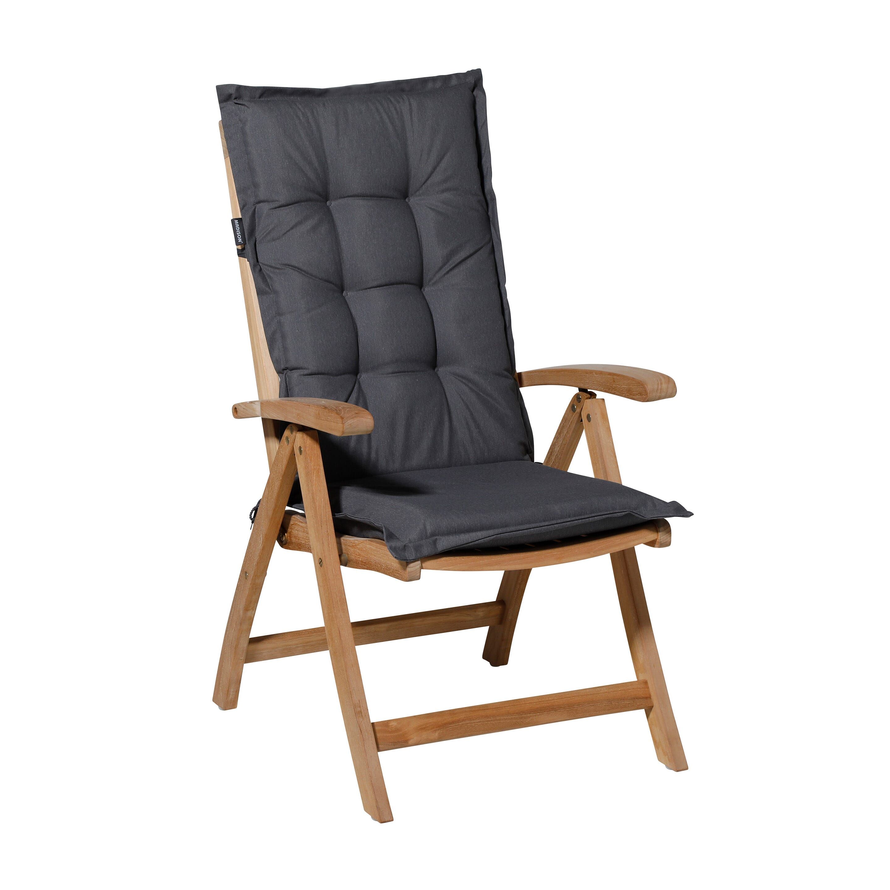 Madison Outdoor Panama Grau 105 x 50 Kissen für niedrige Rückenlehne
