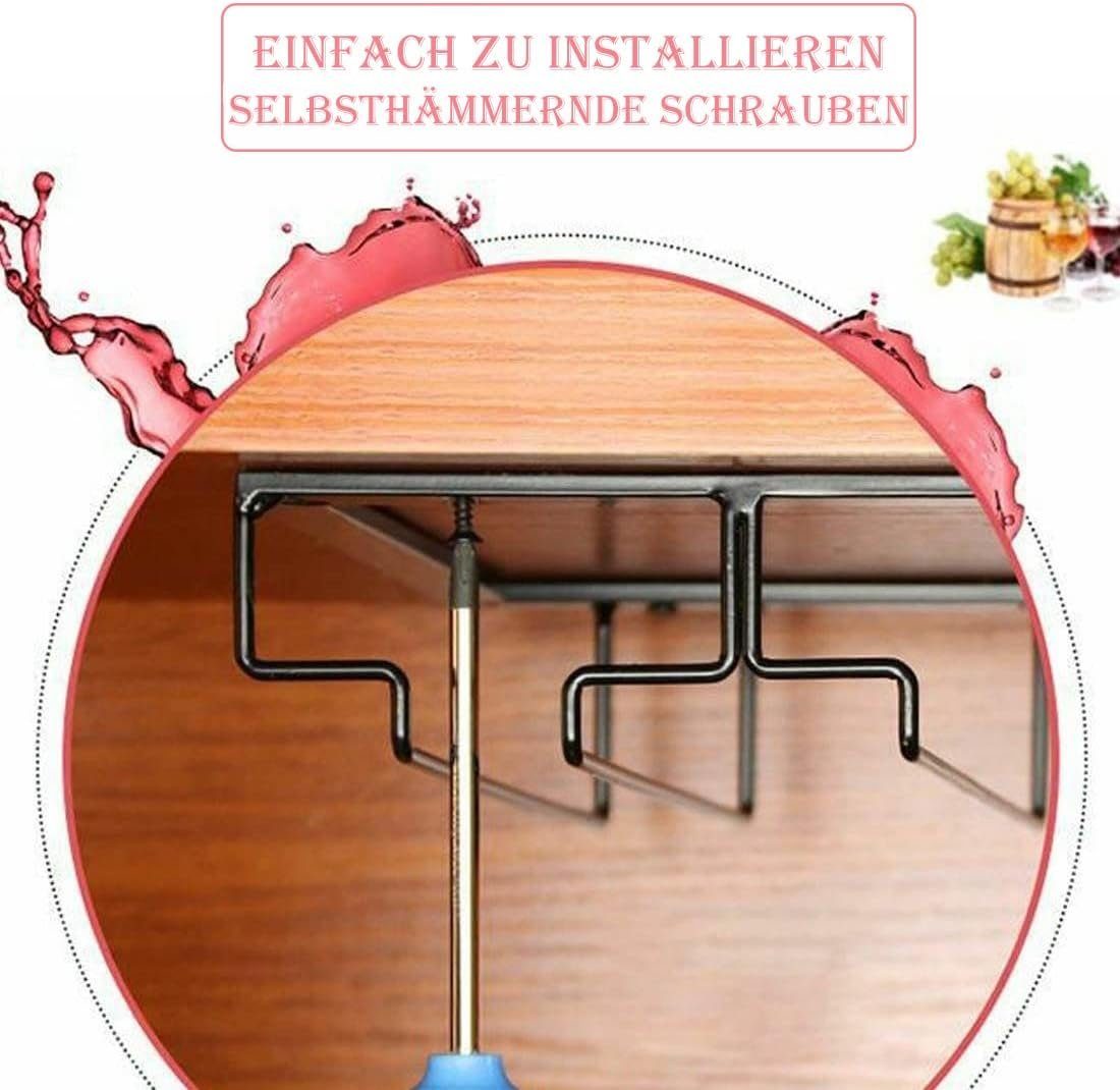 Runxizhou Gläserhalter Gläserhalterung für Weingläser Stielgläser (1 St)
