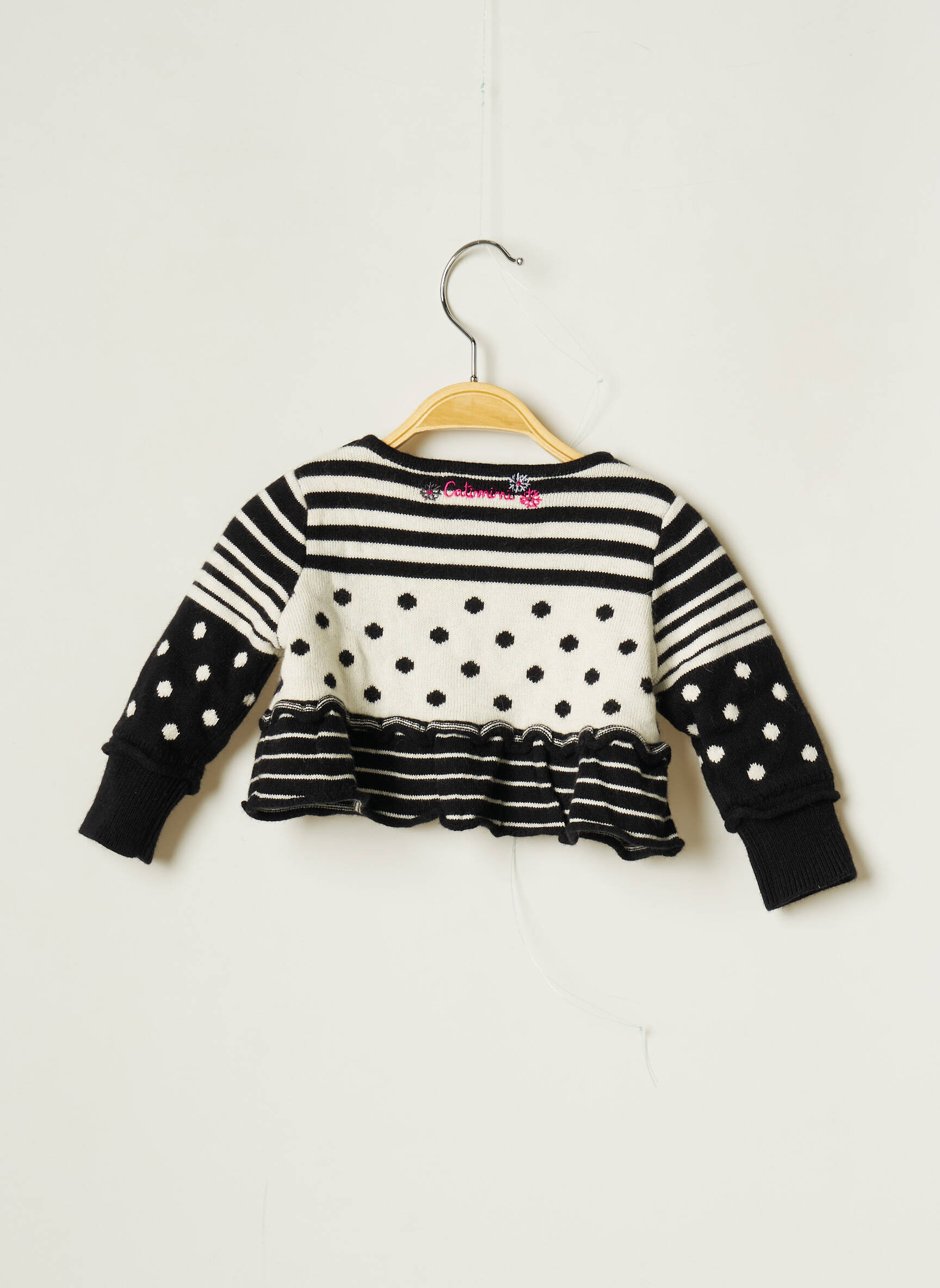 Catimini Fine Maille Fille couleur noir