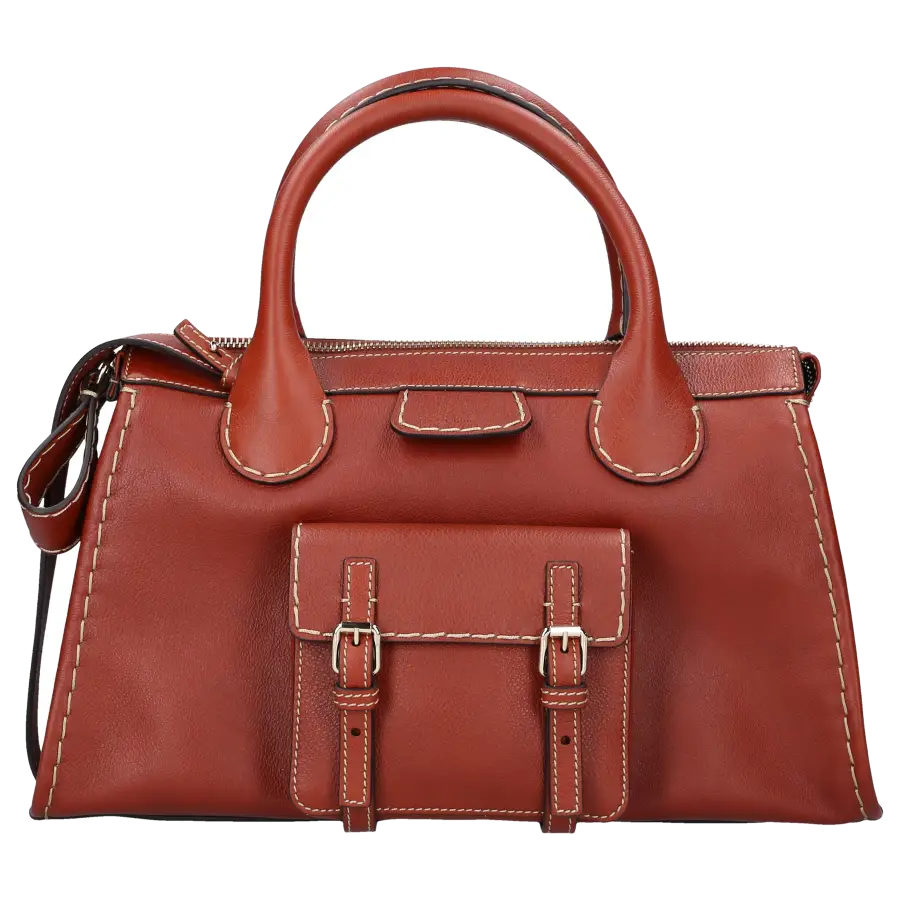 Chloé - Handtasche EDITH Büffelleder - braun