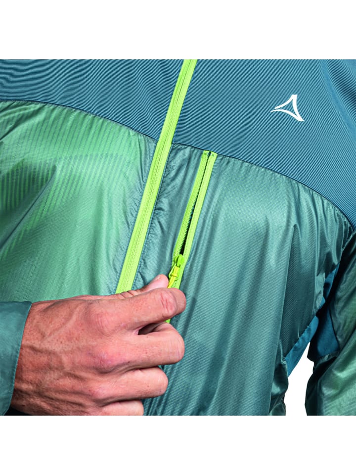 Schöffel Hybrid Jacke Flow Trail in blau günstig kaufen