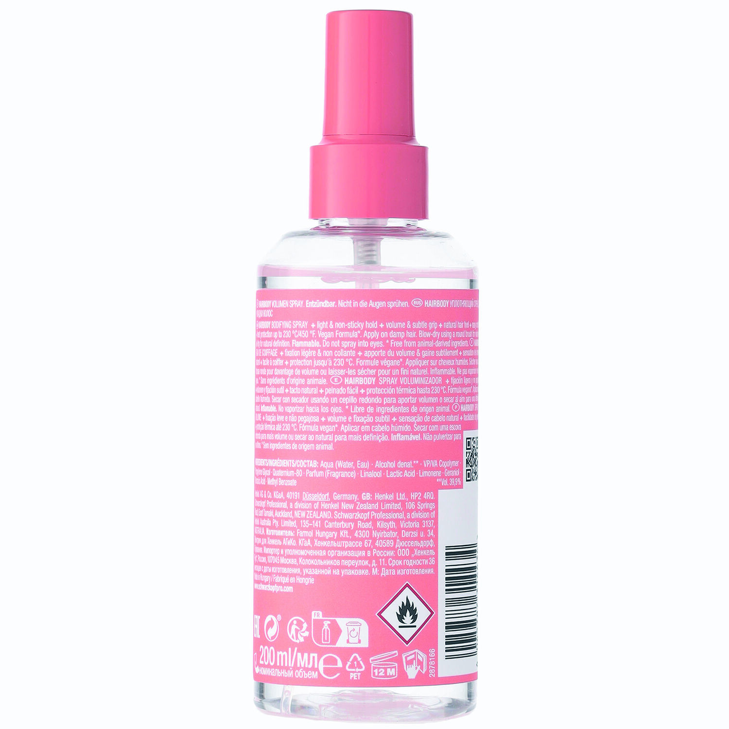 Schwarzkopf Professional Osis+ Hairbody Eau de Coiffage