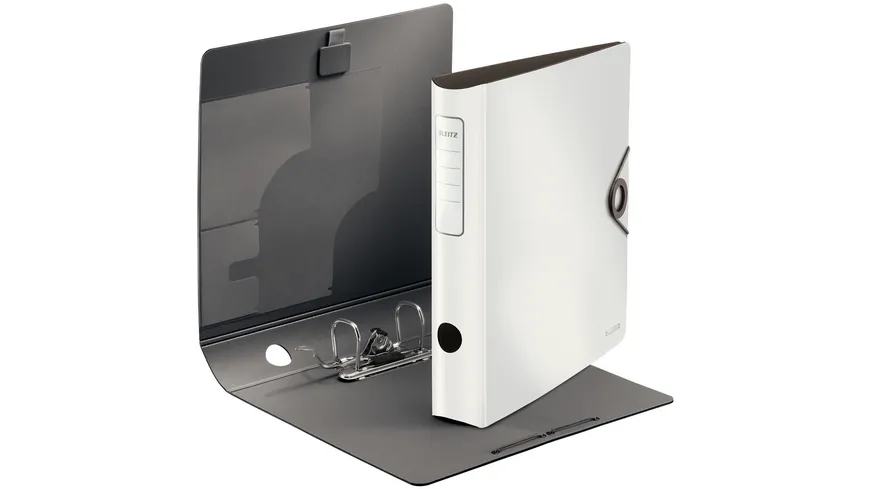 LEITZ Ordner Active Solid A4 weiss, schmal weiß