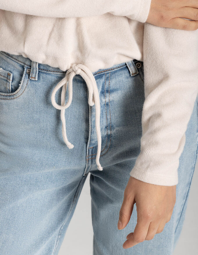 Damen Sweatshirt - Regulierbarer Saum