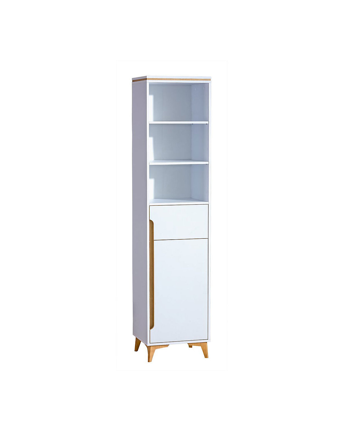 Stauraumschrank RegalschrankGapi 47cm 1-türig Farbe wählbar