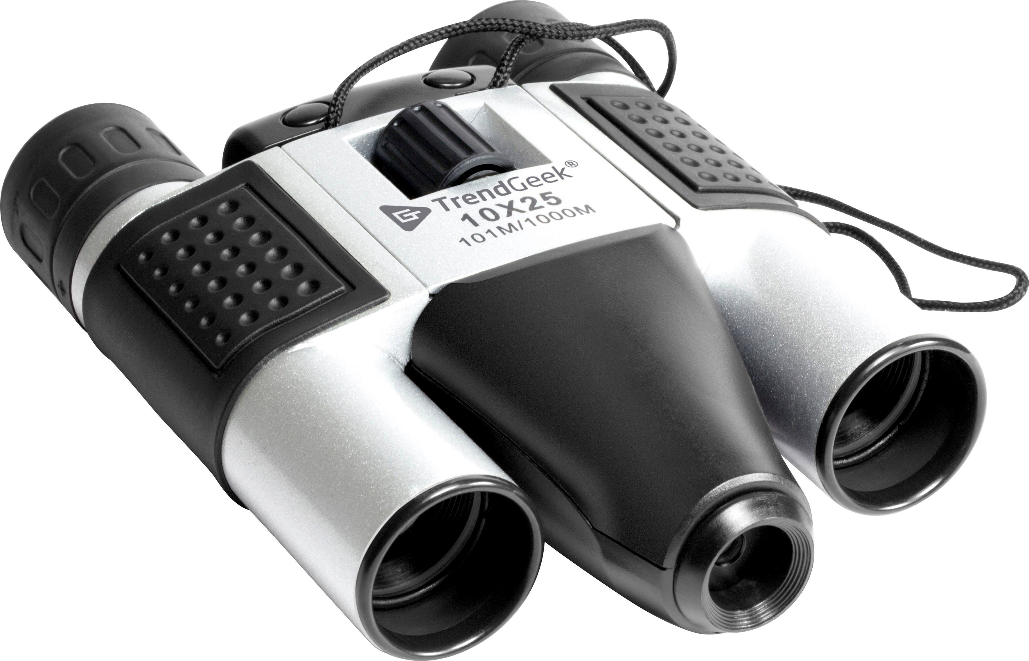 Technaxx TrendGeek mit integrierter Digitalkamera TG-125 10x25 Fernglas