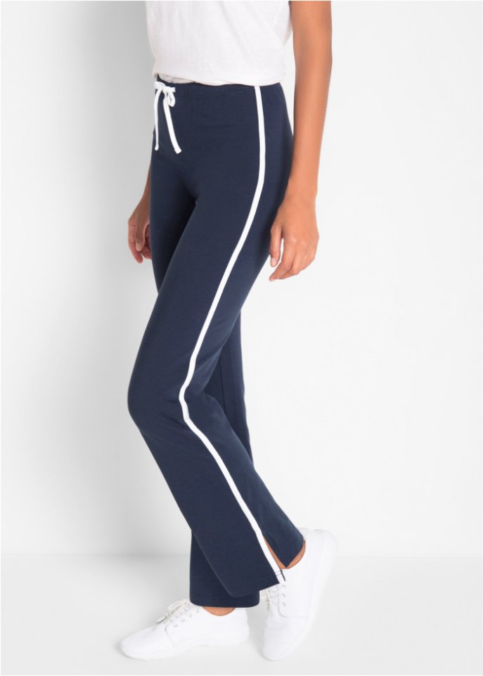 Shirthose aus Stretchmaterial, gerade geschnitten