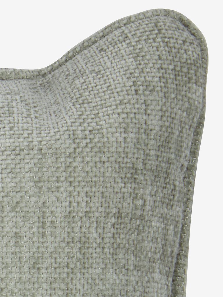 Almofada decorativa HORNFIOL 35x50 em chenille verde