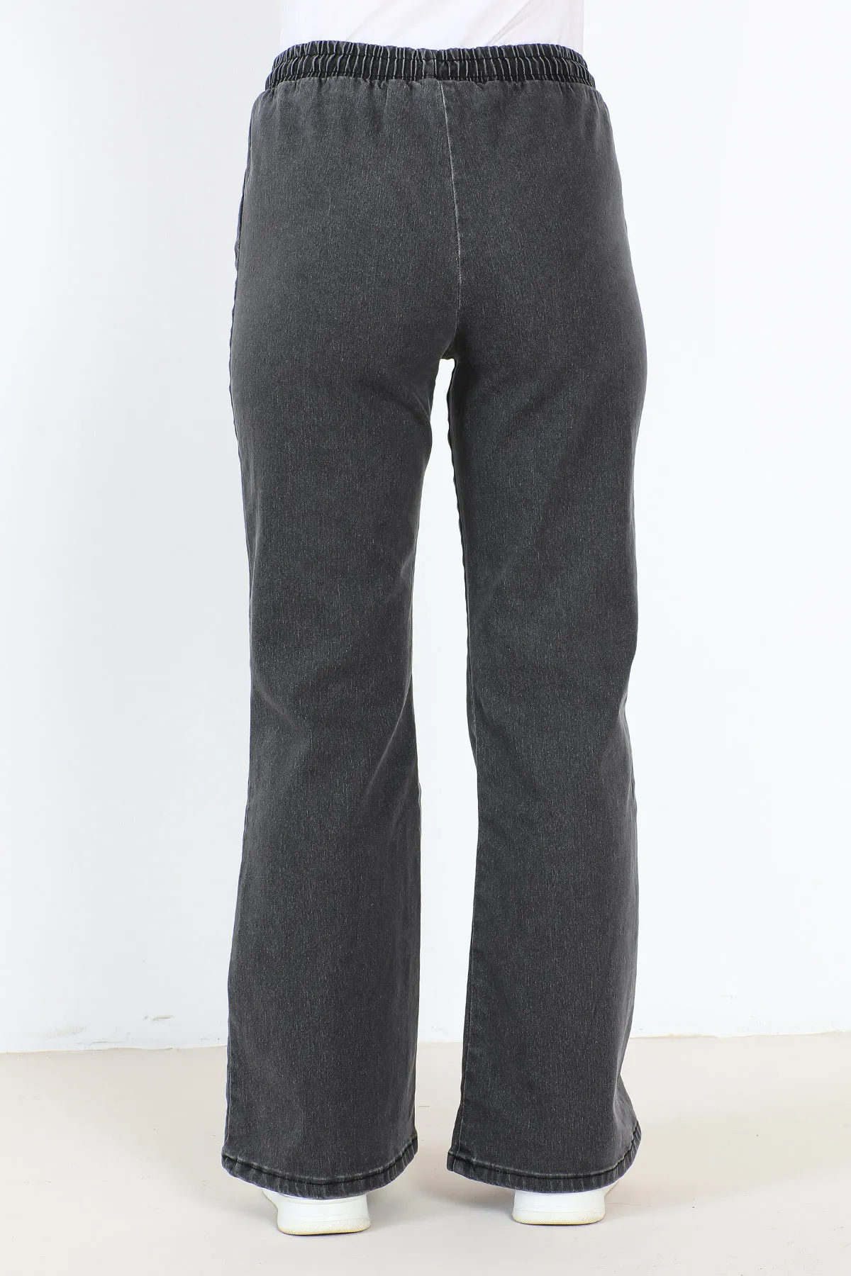 Tesettür Dünyası  Ausgestellte Jeanshose TSD22014 Anthrazit