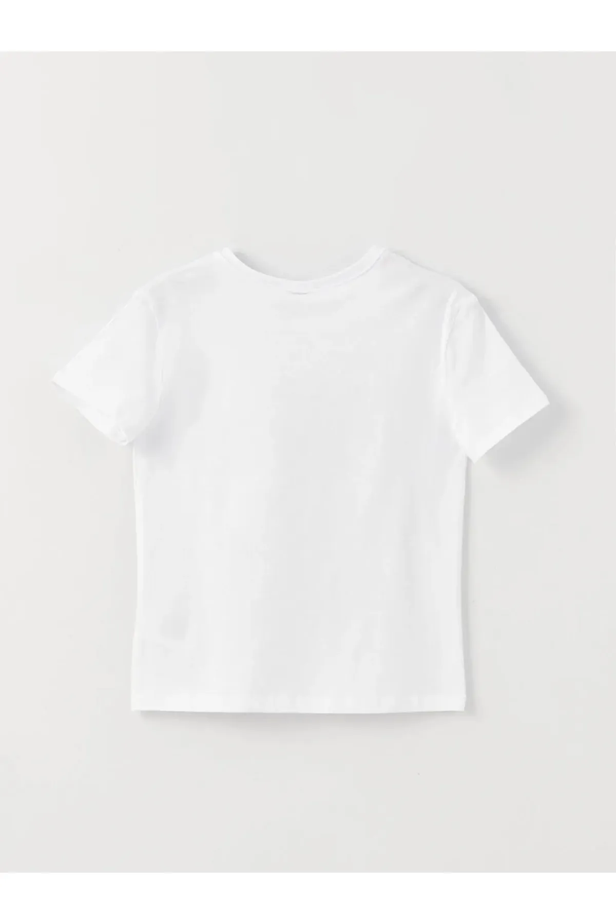 LC Waikiki  Lcw Kinder-T-Shirt mit Rundhalsausschnitt und Disney-Aufdruck, kurzärmlig