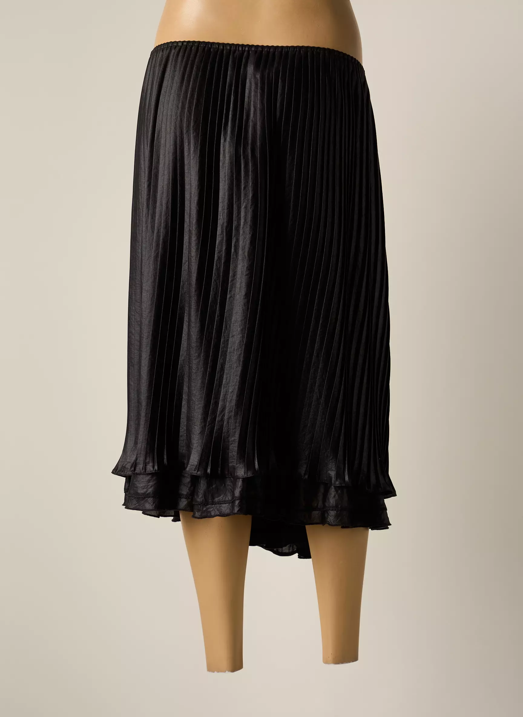 Jumfil Jupes Mi Longues Femme couleur noir