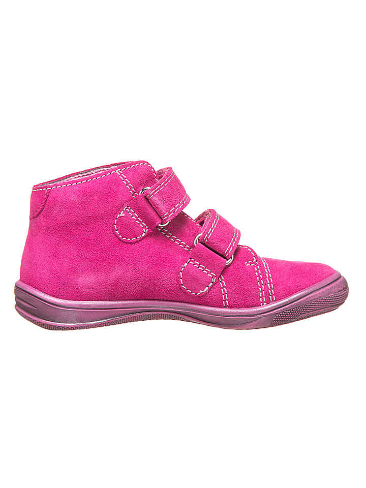 Richter Shoes Leder-Sneakers in Pink/ Silber günstig kaufen 22