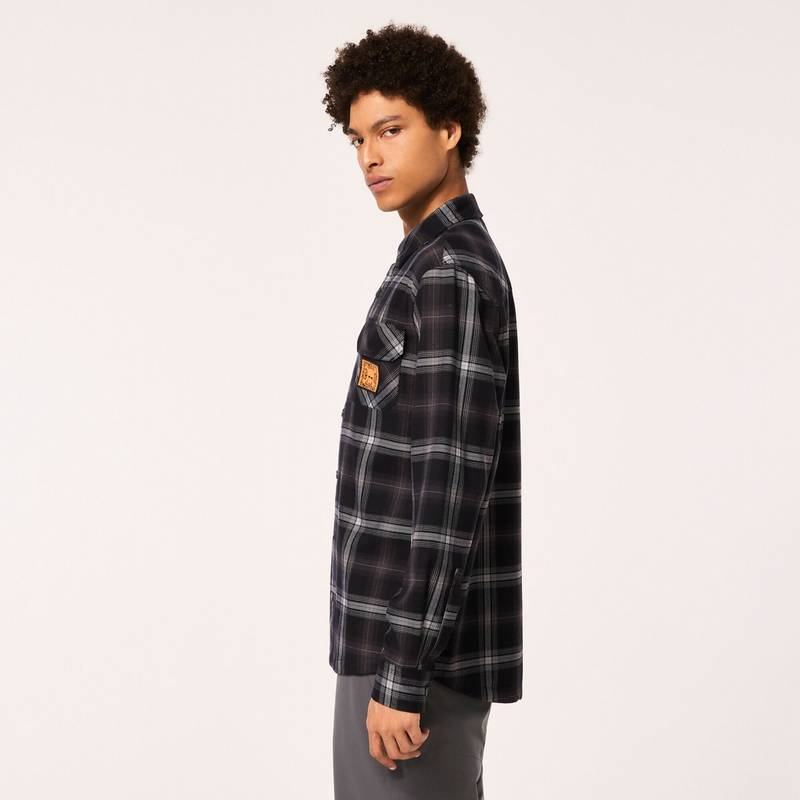 Oakley TC SKULL FLANNEL SHIRT Langarmhemd Herren