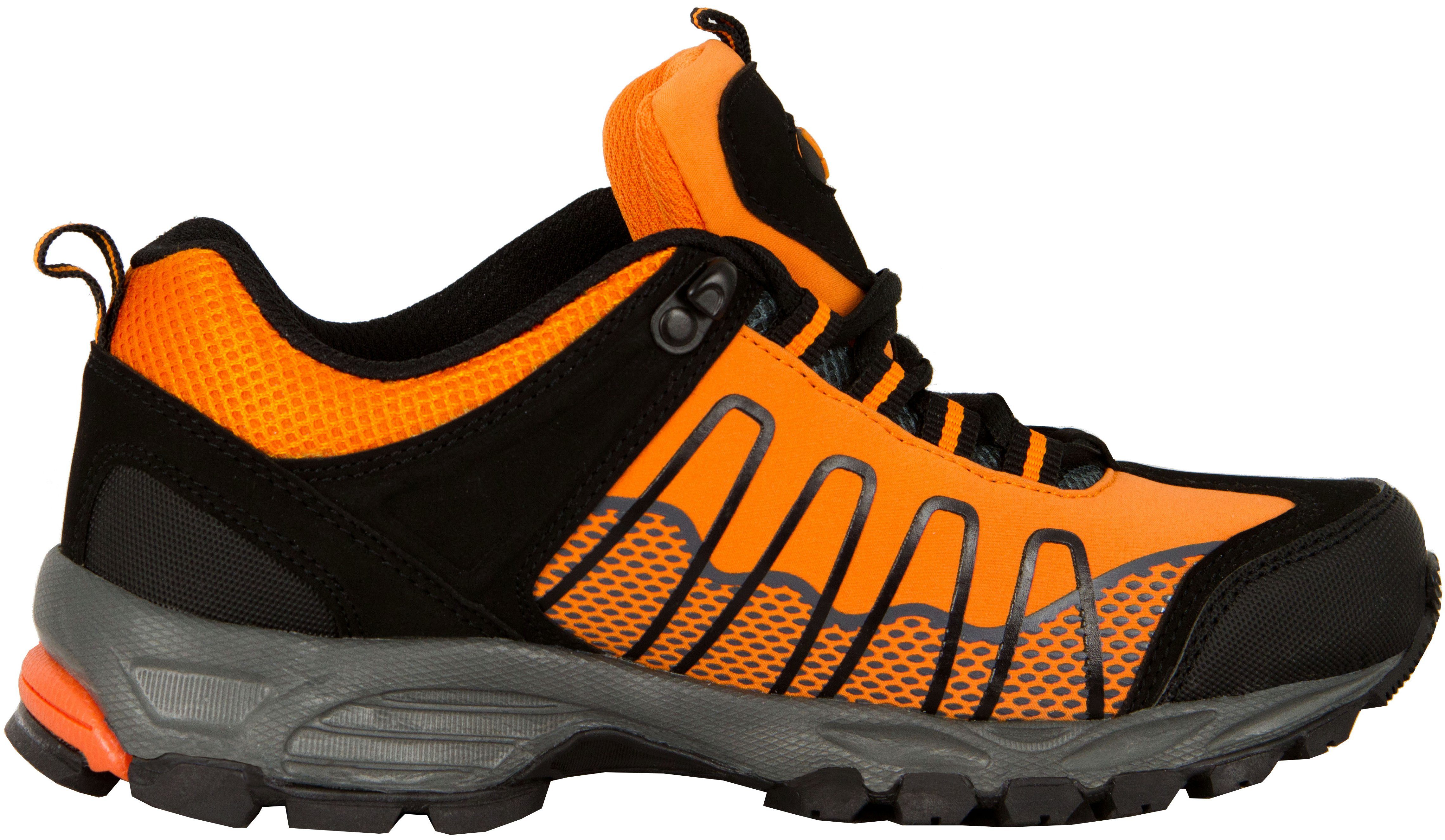 GUGGEN Mountain Damen Wanderschuh T002 Damenwanderschuh Trekkingschuhe Outdoorschuhe Outdoorschuh Wasserabweisend; Verstärkte Schuhspitze; Softshell und Leder Mix