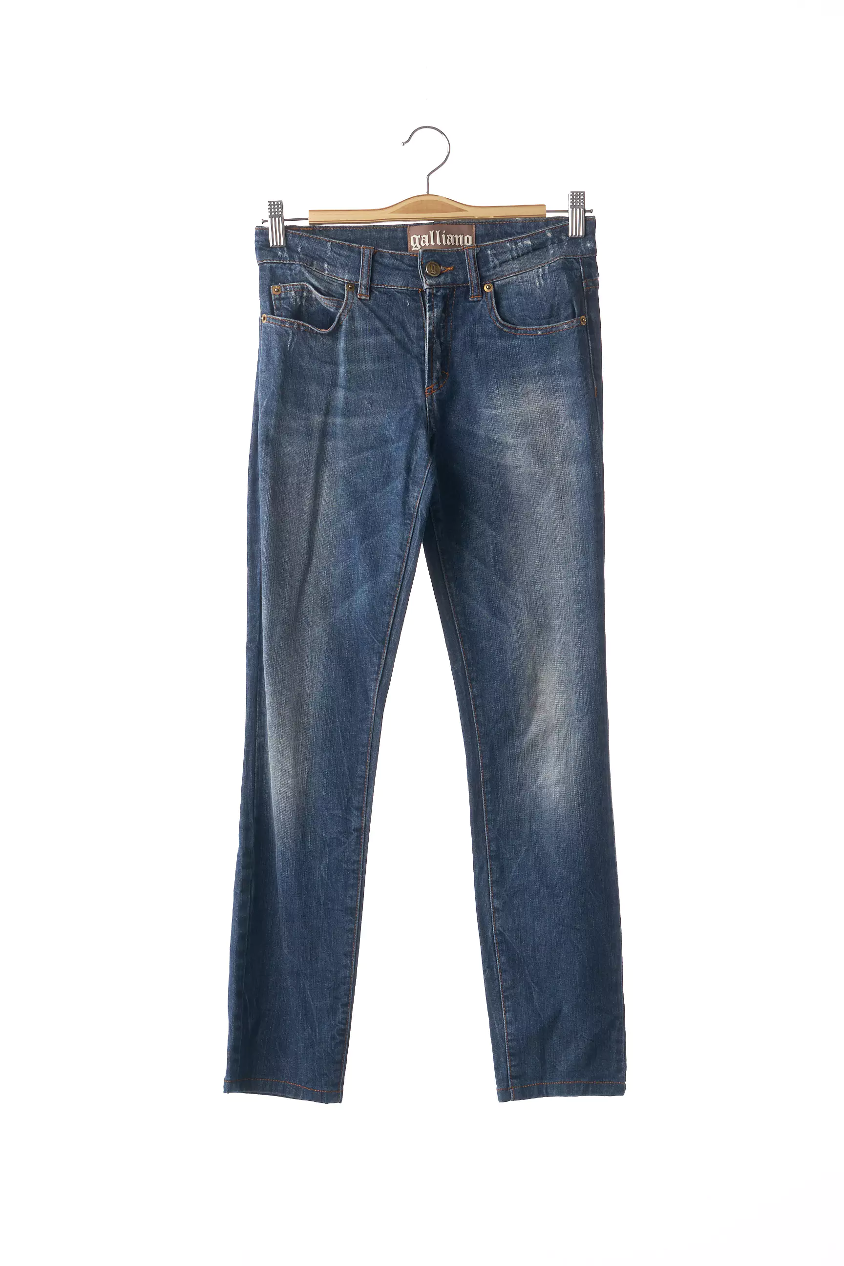 Galliano Jeans Coupe Slim Femme couleur bleu
