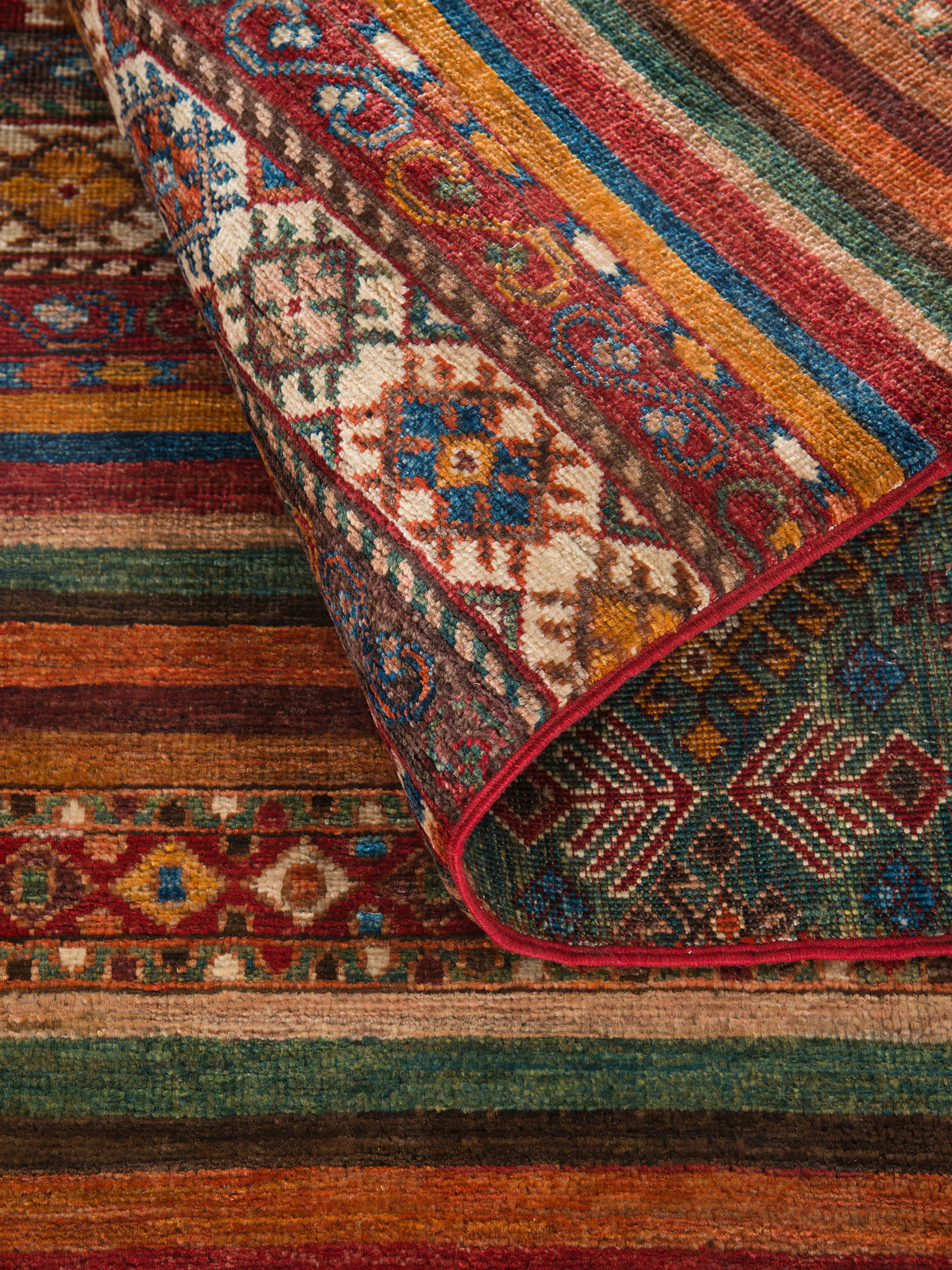 Chobi Schal ca. 103 x 150 cm, Unikat / Einzelstück