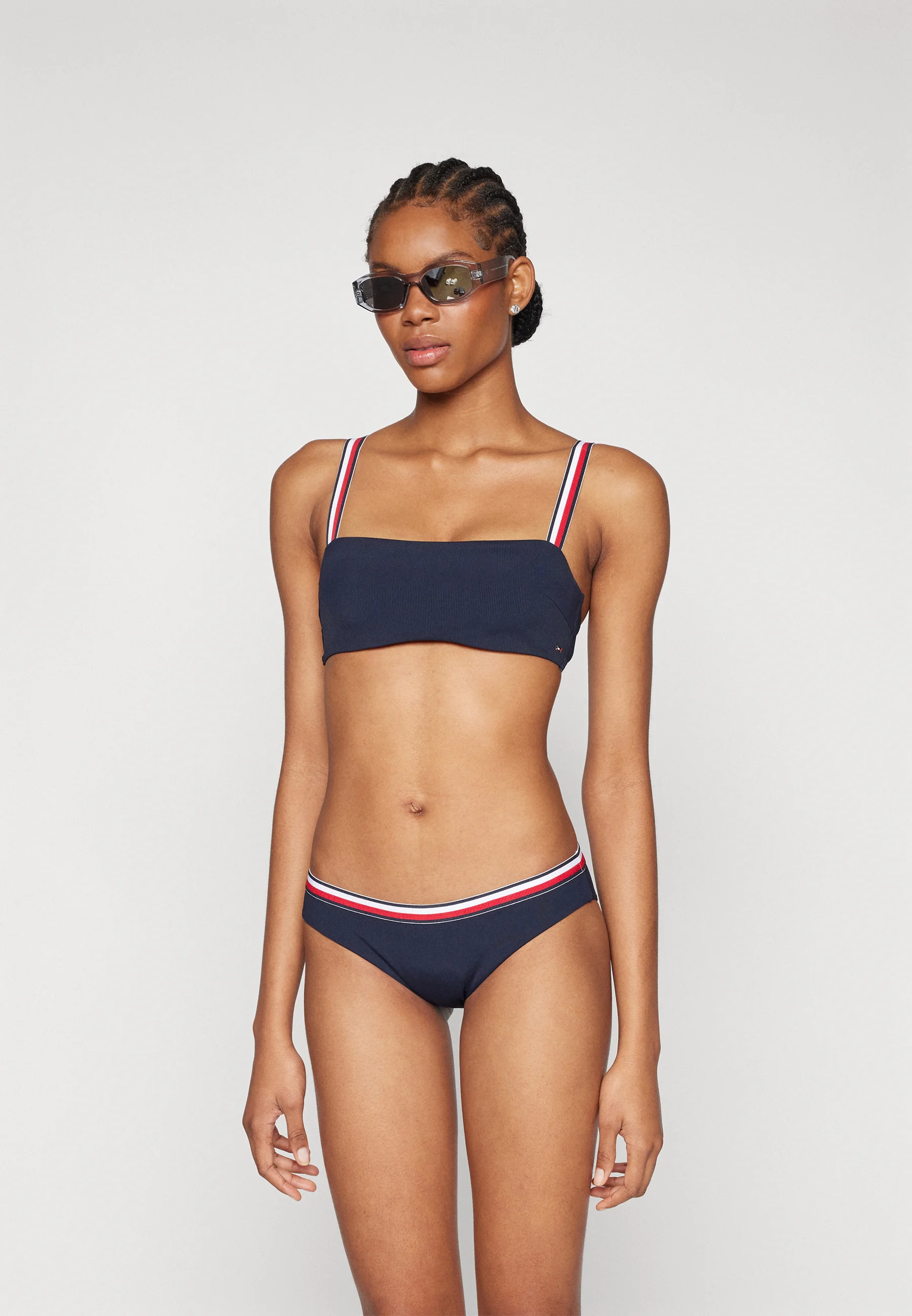 Tommy Hilfiger GLOBAL STRIPE BANDEAU - Top de bikini