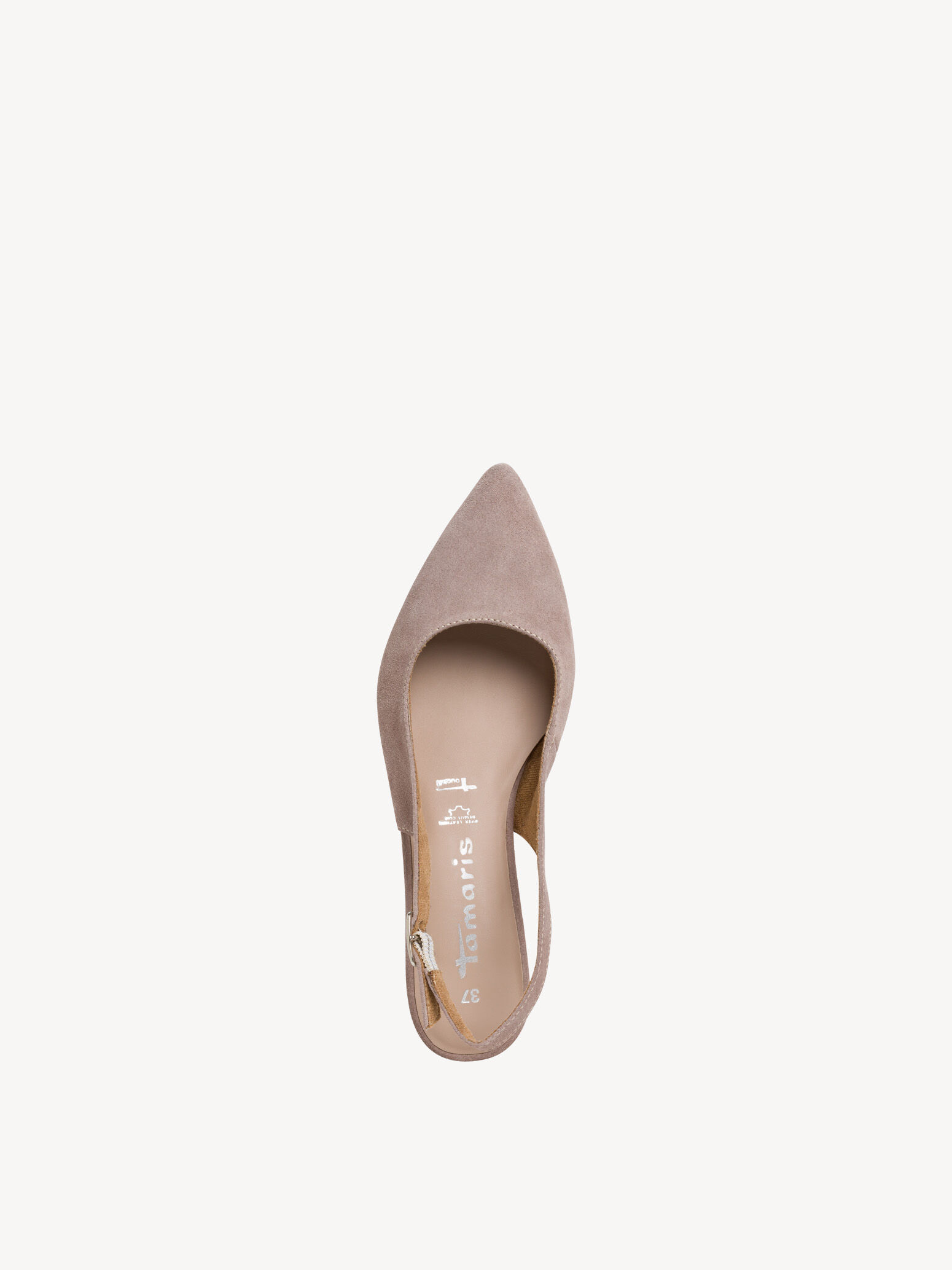Escarpin en cuir - beige