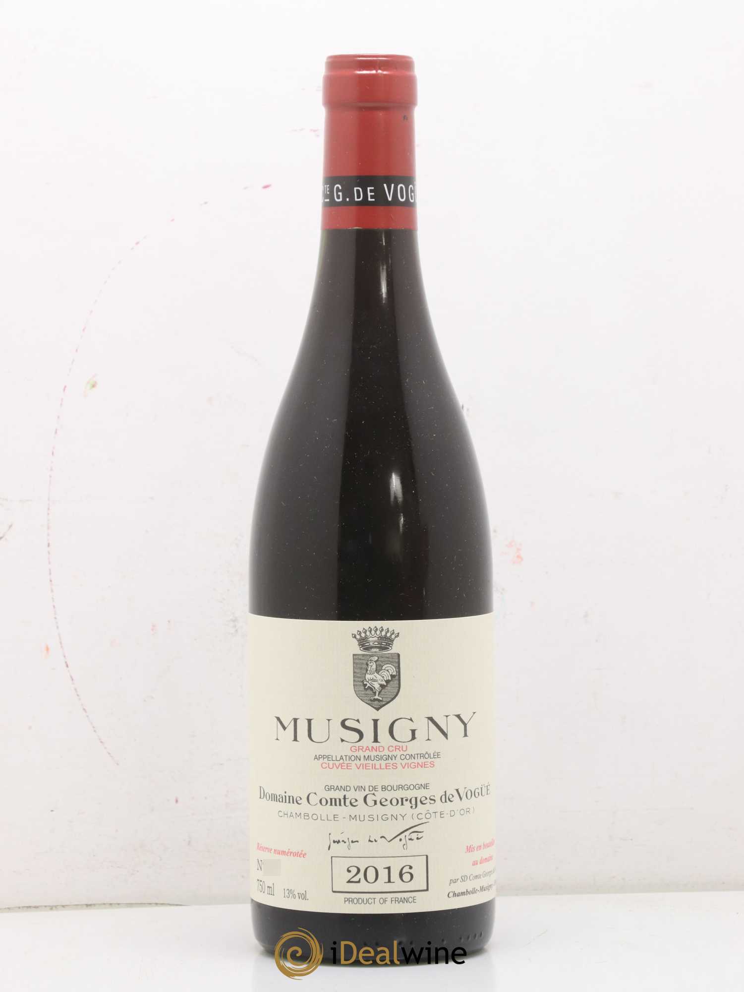 Musigny Grand Cru Cuvée Vieilles Vignes Comte Georges de Vogüé  2016 - Lot de 1 Bouteille