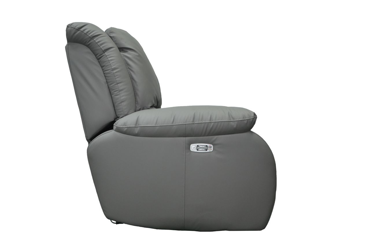 Happy Home Elektrischer Massagesessel mit Beinanhebung & verstellbare Rückenlehne HWP72-GRA