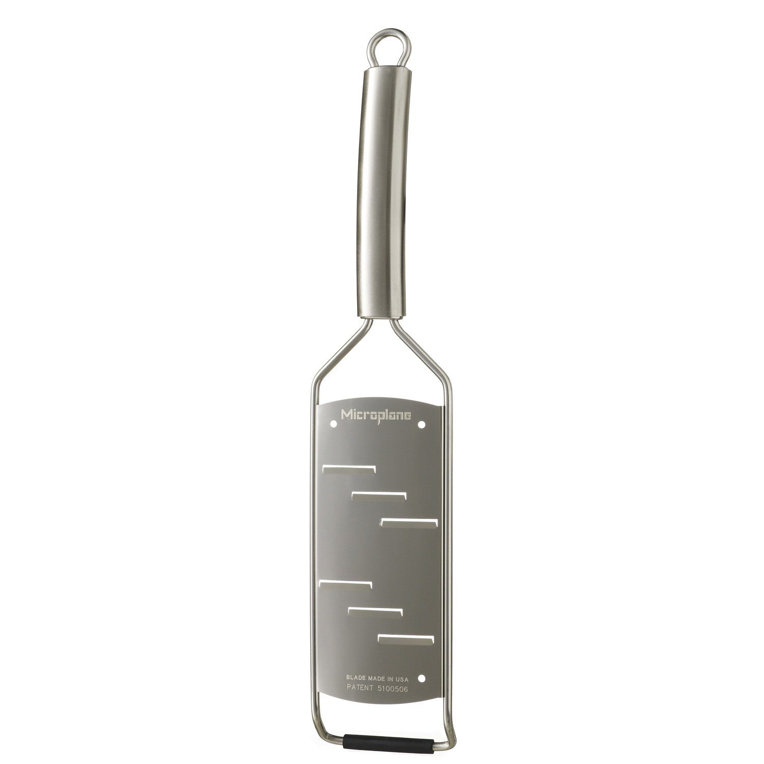 Microplane Küchenreibe Professional Große Raspel, Edelstahl
